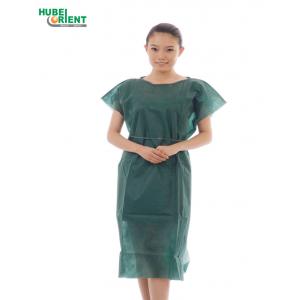 105x140cm 115x150cm Nonwoven Disposable Patient Gown