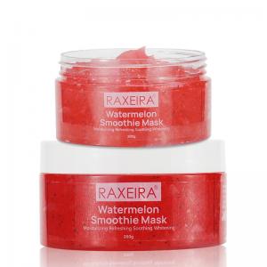 China 100% Natural Watermelon Refreshing Smoothing Face Mask For Women supplier