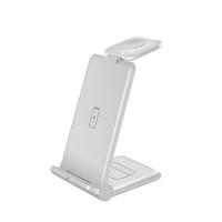 Intelligent 3 In 1 Fast Wireless Charging Station For IPhone 11 / 12 / 13