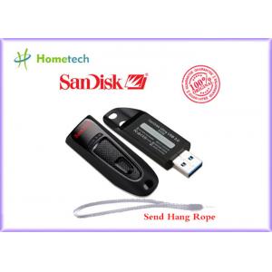 China 100% Original SanDisk CZ48 USB 3.0 Flash Drive 64gb With Password Protection , Black Color supplier