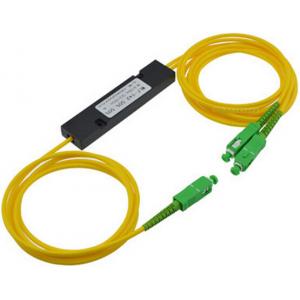 China Plastic ABS box Splice/Pigtailed Planar lightwave circuit (PLC) Splitters (1xN,2xN) with SC/LC/FC/ST connector supplier