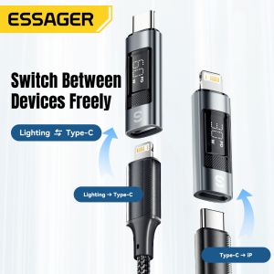 China ESSAGER ES-OTG25 USB C To Lightning OTG Adapter For Apple IPhone wholesale