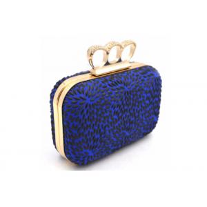 China Small Wallet Evening Clutch Bags , Ladies Clutch Handbags Pu Leather Material supplier