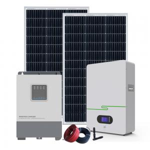 MPPT Solar Energy Storage System Home Power 5KW Hybrid Solar System