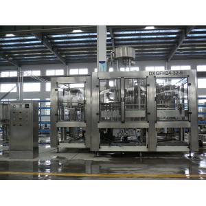 Full Automatic Carbonated Drink Filling Machine With 18 Filling Heads For PET Bottle