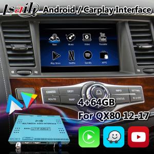 China Android Multimedia Navigation Interface for Infiniti QX80 With Wireless Android Auto Carplay supplier