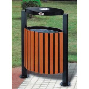 Outdoor Hotel Lobby Accessories Ashtrays Bins Cold Rolled Plate Steel With Zinc Premer Coating