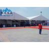 China Movable Design Trade Show Tents With Clear PVC Fabric / VIP Cassette Flooring wholesale