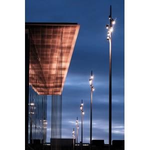 Integrated LED Light Pole Exterior Lighting Pole Facade Light Post