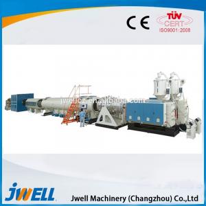 China Jwell Steel Reinforced Spiral Pipe PVC Pipe Making Machine supplier
