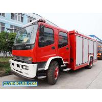 China F Series ISUZU Fire Fighting Truck 205hp Emergency Response Truck on sale