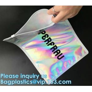 Anti-Odour Bag, Swimwear Packaging, Custom Shipping Bags, Holographic Slide Zip lockk Bag