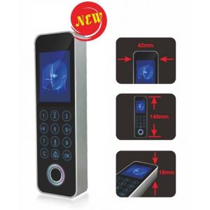 China Slim Door Fingerprint Access Controller Linux System 2 Inch Touch Less Screen supplier