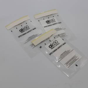 Disposable Zip Lock Clear Medical Specimen Ziplock Bags Customized