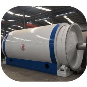 SIHAI Recycling Pyrolysis Plant Converting Waste Tire Rubber Plastic into Fuel Energy