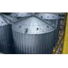 Commercial Steel Grain Bin / Metal Grain Silo For Storage Corn Long Service