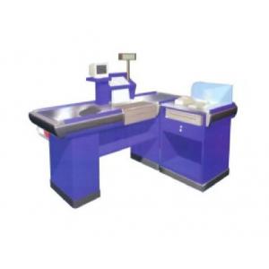 China Stainless Steel Convenience Shop Checkout Counter Cash Register Customized supplier