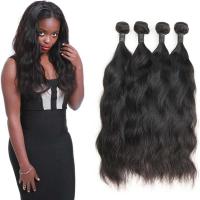 China Long Raw Natural Wave Virgin Hair / Natural Curl Hair Extensions 100 Human Hair on sale