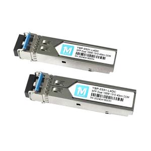 China Modulo de fibra óptica SMF Transceptor SFP enchufable 100BASE 155M Duplex 40km 1310nm Conector LC DDM para conexión de red wholesale