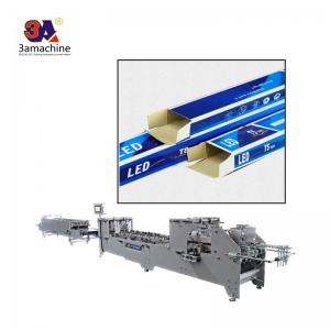 Long Lamp Box Automatic Folder Gluer with 12*0.9*1.3m Size and Easy Operation