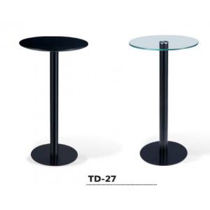 Modern club round glass bar table furniture