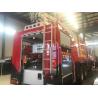 China Howo Fire Rescue Truck Water Tower Fire Truck 10 Wheel High Loading Capacity wholesale