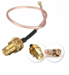 China DC To 6GHz Coaxial Cable Connectors , RG316 Waterproof Sma Connector on sale 
