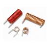 China High Q Formed Shaped Heteromorphic Red Copper Air Core Coil Fixed Inductors 3 Turns 300C For for VHF-UHF RF Application wholesale