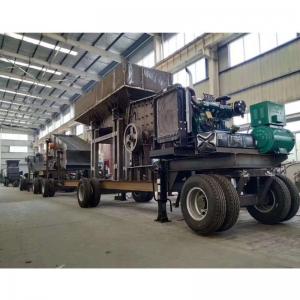 Mobile Crushing And Screening Equipment For Quarry Stone Produce