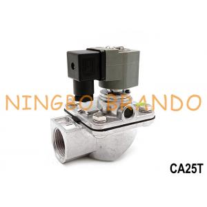 AC220V CA25T 1" Dust Collector Pulse Jet Valve Right Angle Type