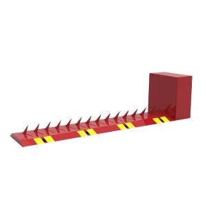 China Traffic Barrier A3 Steel Spikes Tyre Killer 7m Length PLC Remote Control supplier