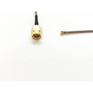 China Mini PCI To SMA Male Pigtail Antenna Wi - Fi Coaxial RG -178 Low Loss Cable wholesale