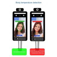 China C19 Eu Digital Qr Reader Body Temperature Kiosk With Facial Recognition on sale