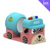China Customizable Indoor Soft Play King Bus for Kids with LED Lights wholesale