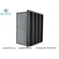 China KLAIR High Capacity V Bank Activate Carbon Filter Remove Organic Gases VOCs on sale