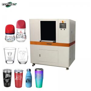 UV Digital Inkjet Printer for Cylindrical Objects Aluminum Cans Stainless Steel Thermos Bottles