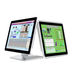 China 15 Inch Wall-mounted Industrial Control Touch Integrated Machine 4K HD Interface 1920x1080 OEM ODM Embedded LCD Display for ATM ROHS Certified wholesale