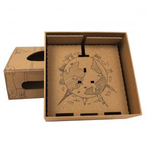 China Recycled Kraft Paper 230gsm Foldable Shipping Boxes For Clothes supplier