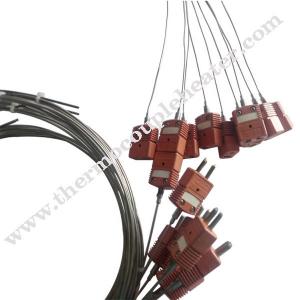 China Multipoint Temperature Sensor N type thermocouple with Marlin connectors supplier