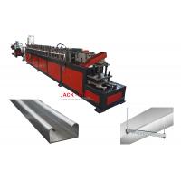China Duct Hanging Slotted C Channel Making Machine C Channel Roll Forming Machine on sale