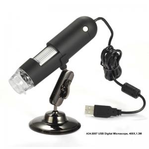 1.3 Mega Pixels Digital Optical Microscope 20x - 400x A34.5007 1.3M USB2.0 Digital Microscope