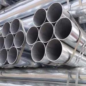 3-12m Round Galvanized Steel Pipe ASTM DIN Cold Rolled 1-70mm