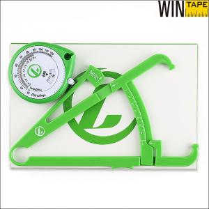 China ABS Plastic Body Fat Percentage Calculator Caliper With Dual Sided 150cm Scale supplier