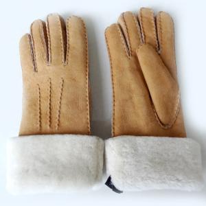 China wholesale winter long leather gloves supplier