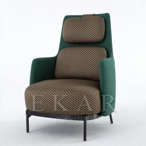China Modern Living Room Fabric Leisure Chair Single seat luxury lounge sofa chair leisure chair supplier
