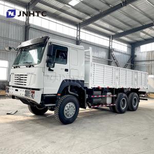 China HOWO 371HP 6X6 4x4 Drive Cargo Truck Column Plate Dropside Gate supplier