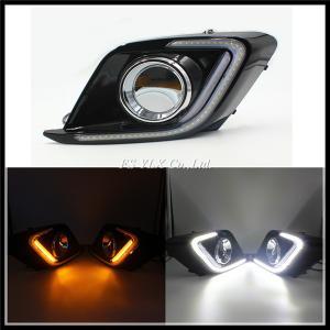 China SMD LED Daytime Running Light For Mazda 3 Axela with turn signal light LED DRL fog lamp supplier