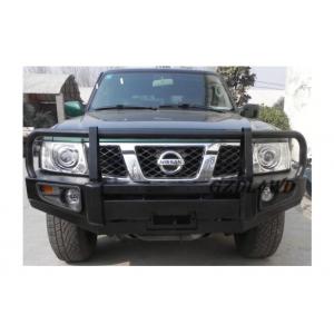 Off Road 4x4 Replacement Rear Bumper Black For Nissan Patrol GU Y61 Bull Bar