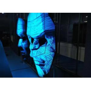 P4 Special LED Display Mask Shape Iron Cabinet For DJ Booth Night Club