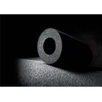 China Antproof Foam Rubber Insulation Pipe Moistureproof Black Grey Color on sale